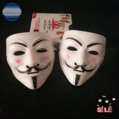 Mặt Nạ Hóa Trang Realistic V cho Vendetta - Phụ Kiện Halloween Độc Đáo, Ấn Tượng Cho Bữa Tiệc và Sự Kiện Văn Hóa