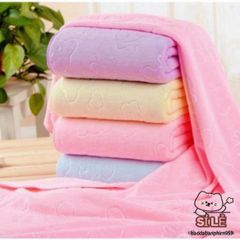 Khăn Tắm Microfiber Nano Nhật Bản 70x140 cm - Thiết Kế Sang Trọng, Mềm Mại, An Toàn Cho Da, Thấm Hút Nhanh