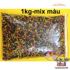 Gói Hạt Nở Khổng Lồ 1KG Nhiều Màu Sắc - Dụng Cụ Trang Trí Sáng Tạo An Toàn Cho Gia Đình, DIY Vui Vẻ