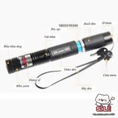 Đèn Pin Laser 303 Siêu Sáng - Tia Xanh & Đỏ, Chiếu Xa, Thiết Kế Bền Bỉ, Công Cụ Hữu Ích Cho Du Lịch, Phượt Thủ, Thiết Kế Sân Khấu