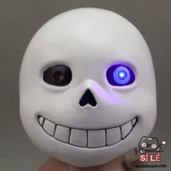 Mặt Nạ Hacker Đầu Hình Sans Màu Xanh Undertale - Độc Đáo Cho Sự Kiện Hóa Trang, Halloween, Cosplay