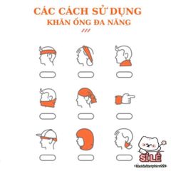 Khăn Ống Đa Năng Chống Nắng UV - Thoáng Khí, Co Giãn, Phù Hợp Đi Bộ, Chạy Bộ, Leo Núi - Phụ Kiện Thời Trang Cho Nam Nữ