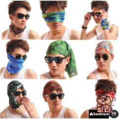 Khăn Đa Năng Co Giãn Thể Thao - Khăn Che Nắng, Khăn Quàng Cổ, Khăn Turban Dành Cho Chạy Bộ, Phượt - Giao Hàng Mẫu Ngẫu Nhiên