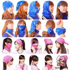 Khăn Đa Năng Co Giãn Thể Thao - Khăn Che Nắng, Khăn Quàng Cổ, Khăn Turban Dành Cho Chạy Bộ, Phượt - Giao Hàng Mẫu Ngẫu Nhiên