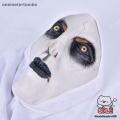 Mặt Nạ Cao Su Nữ Tu Valak Kinh Dị - Phụ Kiện Hóa Trang Halloween và Cosplay Độc Đáo, An Toàn và Thoải Mái