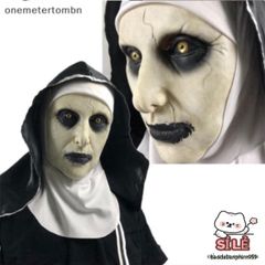 Mặt Nạ Cao Su Nữ Tu Valak Kinh Dị - Phụ Kiện Hóa Trang Halloween và Cosplay Độc Đáo, An Toàn và Thoải Mái