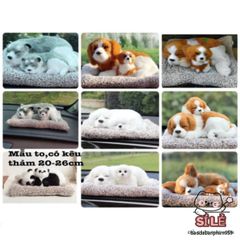 Gấu Bông Mèo Khử Mùi Ô Tô - Thiết Kế Dễ Thương Có Than Hoạt Tính, Phụ Kiện Trang Trí Xe Hơi và Nội Thất Nhà Cửa