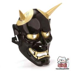 Mặt Nạ Hóa Trang Quỷ Oni Noh Hannya - Phụ Kiện Halloween Độc Đáo Cho Tiệc Hóa Trang & Chụp Hình Kỷ Niệm