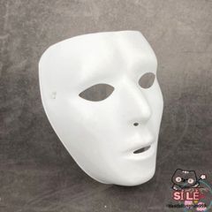Mặt Nạ Dạ Hội Màu Trắng Jabbawockeez Phong Cách Hip Hop - Phụ Kiện Hóa Trang Độc Đáo Cho Tiệc Halloween và Sự Kiện Ấn Tượng