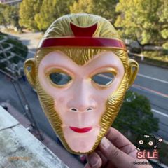 Mặt Nạ Hóa Trang Tôn Ngộ Không - Phụ Kiện Cosplay Tây Du Ký Thú Vị, Biểu Tượng Văn Hóa Trung Hoa, Món Quà Độc Đáo Cho Người Yêu Thích Tiểu Thuyết