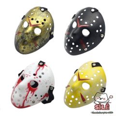 Mặt Nạ Jason Voorhees Halloween - Phụ Kiện Cosplay Phim Kinh Dị Khúc Côn Cầu, Độc Đáo Cho Ngày Hội Hóa Trang