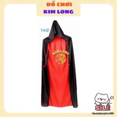 Áo Choàng Ma Cà Rồng Đỏ Đen Có Mũ - Trang Phục Hóa Trang Halloween Cho Trẻ Em & Người Lớn, Độc Đáo & Thú Vị