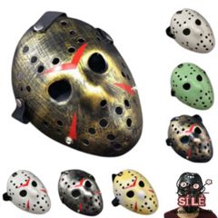 Mặt Nạ Cosplay Halloween Jason Vs Freddy - Phụ Kiện Độc Đáo Cho Tiệc Hóa Trang Kinh Dị, Chất Liệu PVC Bền Bỉ, Thoải Mái Sử Dụng