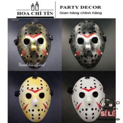 Mặt Nạ Jason Voorhees Halloween - Phụ Kiện Hóa Trang Kinh Dị Cho Tiệc Hóa Trang Đầy Ma Mị và Ấn Tượng