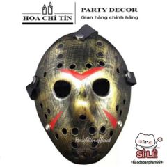 Mặt Nạ Jason Voorhees Halloween - Phụ Kiện Hóa Trang Kinh Dị Cho Tiệc Hóa Trang Đầy Ma Mị và Ấn Tượng