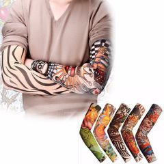 Găng Tay Chống Nắng Hình Xăm Tattoo Nam Nữ - Phụ Kiện Thể Thao Cực Chất, Họa Tiết Độc Đáo, Giao Mẫu Ngẫu Nhiên