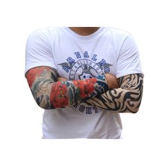 Găng Tay Chống Nắng Hình Xăm Tattoo Nam Nữ - Phụ Kiện Thể Thao Cực Chất, Họa Tiết Độc Đáo, Giao Mẫu Ngẫu Nhiên