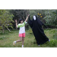 Bộ đồ Vô Diện Nhật Bản - Bộ Quần Áo Cosplay Găng Tay Mặt Nạ cho Người Lớn & Trẻ Em - Trang Phục Anime Thú Vị
