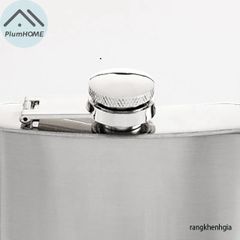Bình Rượu Mini Inox Di Động Plumhome 4-8oz - Bình Giữ Rượu Tuyệt Vời Cho Du Lịch, Thưởng Thức Whisky, Vodka Bất Cứ Nơi Đâu