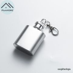 Bình Rượu Mini Inox Di Động Plumhome 4-8oz - Bình Giữ Rượu Tuyệt Vời Cho Du Lịch, Thưởng Thức Whisky, Vodka Bất Cứ Nơi Đâu