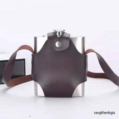 Bình Nước Inox 304 CCCP 0.5L - Thời Trang, Bền Bỉ, Kèm Bao, Cốc và Phễu - Hoàn Hảo Cho Thể Thao và Dã Ngoại