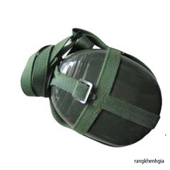 Bình Tông Nhôm 2L Cổ Điển Bi Đông - Bình Đựng Nước Du Lịch Tiện Lợi, Chống Gỉ, Dễ Mang Theo, Hợp Cho Dã Ngoại