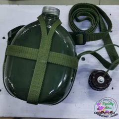 Bình Tông Nhôm Xanh Cổ Điển - Đựng Nước, Rượu, Du Lịch, Phiêu Lưu, Chất Liệu Chống Gỉ, Dễ Mang Theo