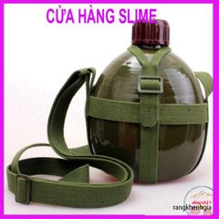 Bình Tông Kim Loại Nhôm Cổ Điển - Bi Đông Dụng Tích 1L, 2L, 3L Cho Nước & Rượu, Đồ Đi Phượt, Du Lịch Tiện Lợi