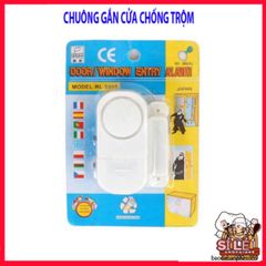 Chuông Báo Chống Trộm An Ninh Dễ Lắp Ráp - Thiết Bị Cửa Bảo Vệ An Toàn Gia Đình, Âm Thanh Cảnh Báo 105dB