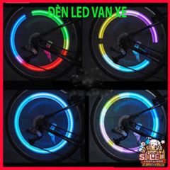 Đèn LED Gắn Van Bánh Xe Chống Nước cho Ô Tô, Xe Máy, Xe Đạp - Phát Sáng Nắp Van Ấn Tượng với Màu Sắc Đa Dạng