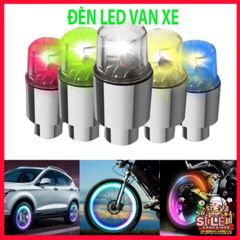 Đèn LED Gắn Van Bánh Xe Chống Nước cho Ô Tô, Xe Máy, Xe Đạp - Phát Sáng Nắp Van Ấn Tượng với Màu Sắc Đa Dạng