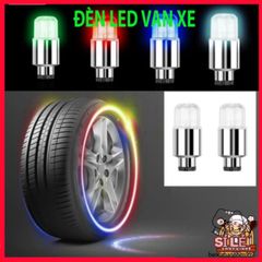 Đèn LED Gắn Van Bánh Xe Chống Nước cho Ô Tô, Xe Máy, Xe Đạp - Phát Sáng Nắp Van Ấn Tượng với Màu Sắc Đa Dạng