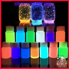 Sơn Dạ Quang 9 Màu 22ml - Sơn Phát Sáng Mạnh Mẽ Cho Trang Trí, An Toàn Cho Da, Dễ Rửa Sạch, Tạo Hiệu Ứng Lung Linh Đêm Tối