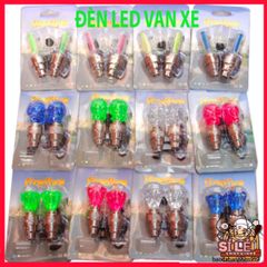 Đèn LED Gắn Van Bánh Xe Hơi - Trang Trí Độc Đáo Cho Ô Tô, Xe Máy, Xe Đạp - Phát Sáng An Toàn, Kèm Pin AG10