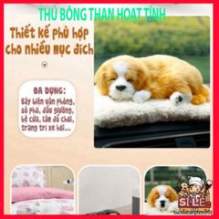 Thú Bông Khử Mùi Than Hoạt Tính Mini Hình Chó Mèo Sói Gấu - Phụ Kiện Trang Trí Ô Tô Dễ Thương và An Toàn Khí Hậu
