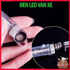 Đèn LED Trang Trí Nắp Van Xe Đạp - Nhiều Màu Sắc, Chống Thấm, Dễ Dàng Lắp Đặt, Phụ Kiện Hoàn Hảo Cho Xe Máy và Xe Đạp