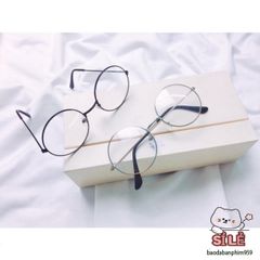Kính Nobita Tròn Thời Trang - Kính Mát Kim Loại Chống Tia UV, Phong Cách Trẻ Trung, Độc Đáo và Dễ Thương