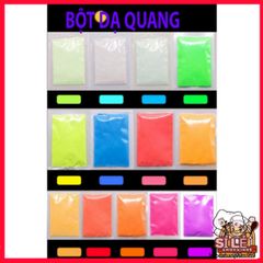 Bột Dạ Quang Mịn Phát Sáng Trong Bóng Tối - Túi 10g Nhiều Màu Sắc, Trang Trí Nội Thất, Tiệc Tùng, Nghệ Thuật Sáng Tạo