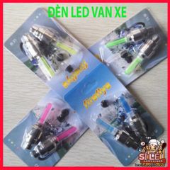 Đèn LED Gắn Bánh Xe Đạp Xe Máy - Nắp Van Phát Sáng Độc Đáo, Nhiều Màu Sắc Bắt Mắt, Cảm Biến Chuyển Động Tiện Lợi