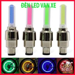 Đèn LED Gắn Bánh Xe Đạp Xe Máy - Nắp Van Phát Sáng Độc Đáo, Nhiều Màu Sắc Bắt Mắt, Cảm Biến Chuyển Động Tiện Lợi
