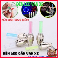 Đèn LED Gắn Bánh Xe Đạp Xe Máy - Nắp Van Phát Sáng Độc Đáo, Nhiều Màu Sắc Bắt Mắt, Cảm Biến Chuyển Động Tiện Lợi