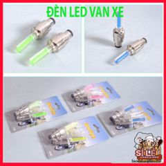 Đèn LED Gắn Bánh Xe Đạp Xe Máy - Nắp Van Phát Sáng Độc Đáo, Nhiều Màu Sắc Bắt Mắt, Cảm Biến Chuyển Động Tiện Lợi