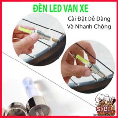 Đèn LED Gắn Bánh Xe Đạp Xe Máy - Nắp Van Phát Sáng Độc Đáo, Nhiều Màu Sắc Bắt Mắt, Cảm Biến Chuyển Động Tiện Lợi