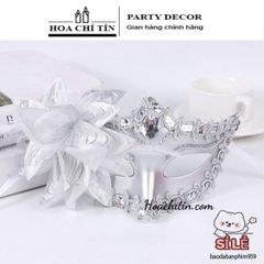 Mặt Nạ Hóa Trang Viền Ren Bông - Phụ Kiện Tiệc Tùng Halloween Độc Đáo, Lý Tưởng Cho Mọi Sự Kiện Giải Trí!