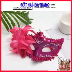 Mặt Nạ Hóa Trang Viền Ren Bông - Phụ Kiện Tiệc Tùng Halloween Độc Đáo, Lý Tưởng Cho Mọi Sự Kiện Giải Trí!