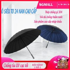 Ô Dù Đa Năng 24 Nan Chắc Chắn - Chống Nắng Mưa, Thiết Kế Gọn Nhẹ, Bảo Vệ Tia UV, Vải Bền Đẹp, Quai Đeo Thoải Mái, Bảo Hành Uy Tín
