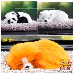 Thú Bông Khử Mùi Than Hoạt Tính Dễ Thương - Phụ Kiện Trang Trí Ô Tô và Bàn Làm Việc, Lọc Không Khí Tự Nhiên