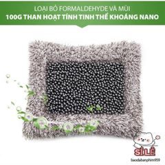 Thú Bông Khử Mùi Than Hoạt Tính Dễ Thương - Phụ Kiện Trang Trí Ô Tô và Bàn Làm Việc, Lọc Không Khí Tự Nhiên