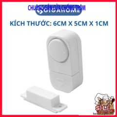 Bộ 2 Chuông Chống Trộm GIGAHOME - Thiết Kế Thông Minh, Âm Thanh Cảnh Báo 90dB, Dễ Lắp Đặt, Giải Pháp An Ninh Cho Gia Đình