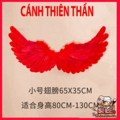 Cánh Thiên Thần Gothic Lông Vũ Trắng Cho Người Lớn - Phụ Kiện Hóa Trang Halloween Độc Đáo, Thoải Mái và Ấn Tượng